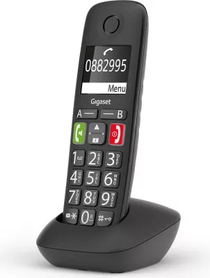 Telefon pa tela Gigaset E290HX, DECT, 150 kontakte, i zi
