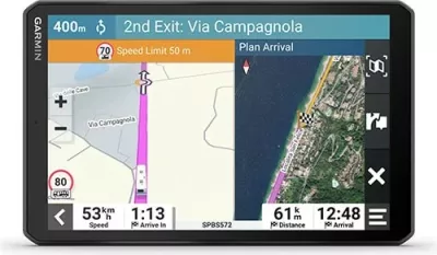 GPS Garmin Camper 895, 8 inch, TFT, 1280 x 800 pixels