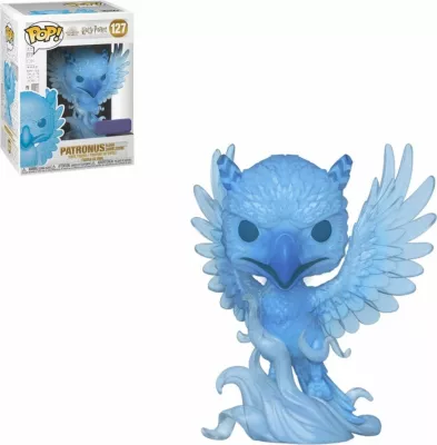 Figurinë koleksionuese Funko POP! Harry Potter Patronus Dumbledore, vinil, blu