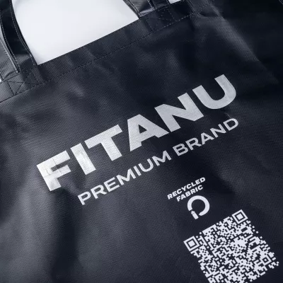 Çantë krahu Fitanu unisex, e zezë