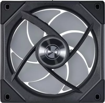 Ventilator PC Lian Li UNI FAN SL-INF 120 (UF-SLIN120-3B), 120mm, ARGB, PWM, 3-pack, zi/gri