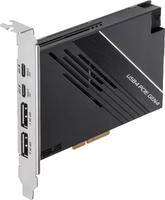 Kartë zgjerimi USB4 ASUS USB4 PCIe Gen4, 2x USB-C, DisplayPort 1.4, PCIe 4.0 x4