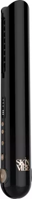 Drejtues flokësh pa kabllo SkinVibe Luna MiniWireless SV-003BK, 210°C, pllaka qeramike 20 mm, 3 nivele temperature, LCD, e zezë, me qese mbrojtëse