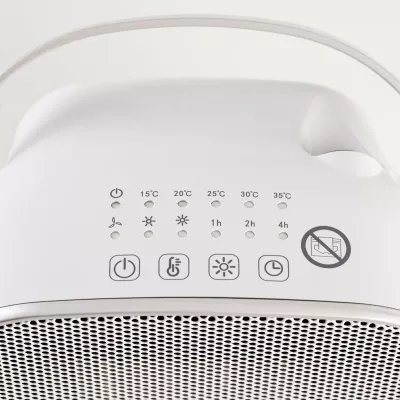 Ngrohës ventilatorik qeramik Black&Decker BXSH1505E 1000W/1500W, termostat digjital, timer 7 orë