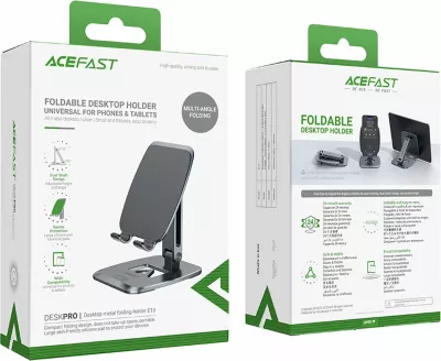Mbajtës palosës Acefast E13 për telefon/tablet, gri