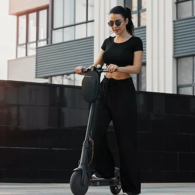 Çantë timoni për trotinet Wozinsky WSB1BK, 4L, e zezë