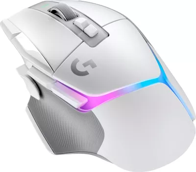 Maus gaming LOGITECH G502 X Plus LIGHTSPEED RGB wireless 2.4GHz, i bardhë, EER2