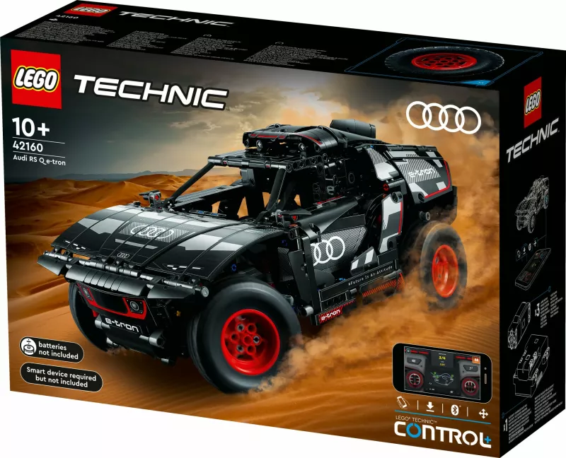Set ndërtimi LEGO Audi RS Q e-tron, 10 vjet, Plastikë, 914 pjesë, 1.86 kg