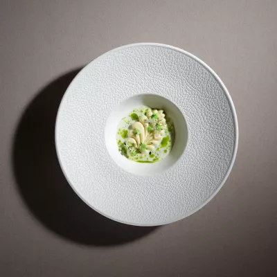 Tas prezantimi Fine Dine Fizz 260 mm, porcelan, i bardhë, set 3 copë