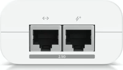 Injektor PoE+ Ubiquiti UACC-POE+-2.5G, 48VDC, 30W, 2.5GbE, i bardhë