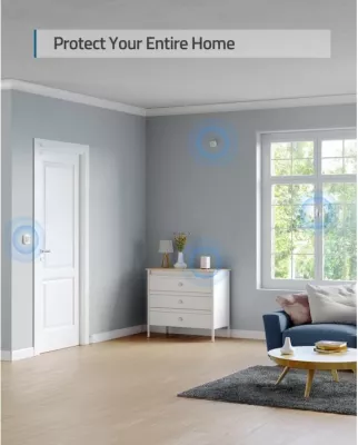 Sistem alarmi smart Anker Eufy Security T8990321, set 5 copë, e bardhë