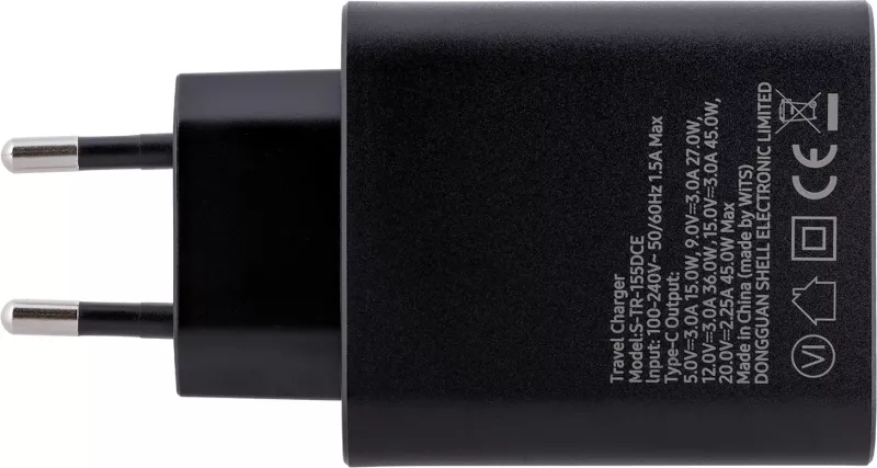 Karikues wireless Samsung GP-PWU024WIABW, për smartwatch, celular, kufje, 15W, USB Type-C, zi/argjendtë