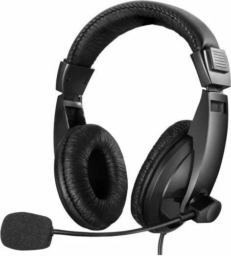 Kufje USB me mikrofon Sandberg Saver 325-27, kontroll volumi, kabllo 1.8 m, të zeza