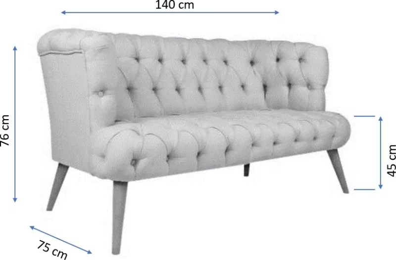 Divan dy ulëse Atelier del Sofa, ngjyrë e kuqe 'Tile', West Monroe