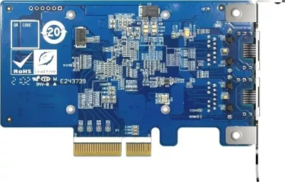 Kartë rrjeti QNAP QXG-10G2T-X710, PCI Express, 1000 Mbit/s