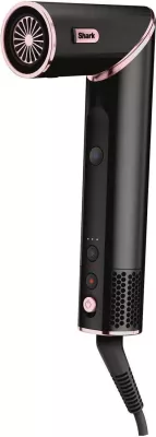 Tharëse flokësh dhe styler 3-në-1, Shark, HD424EU FlexStyle, 1400W, 3 nivele temperaturë, me Auto-Wrap curlers, furçë oval dhe koncentrator, kabllo 2.5m, e zezë