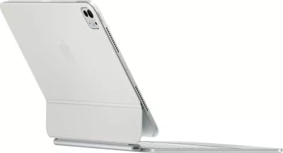 Tastierë Apple Magic Keyboard për iPad Pro 11 M4, QWERTY, suedeze, e bardhë