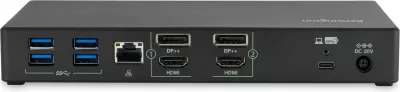 Docking station Kensington SD4781P EQ, USB-C & USB-A, Dual 4K, e zezë