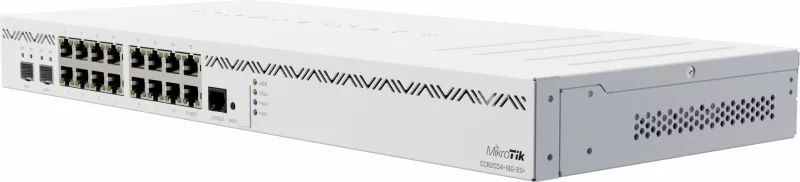 Router MikroTik CCR2004-16G-2S+, Ethernet WAN, Gigabit Ethernet, Bardhë