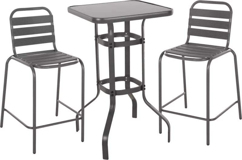Set për bar Laura FH21054, 3 pjesë, metal 