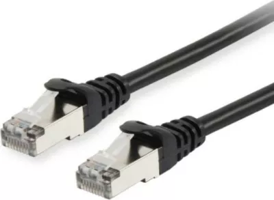 Kabllo rrjeti Cat6a Equip 5m S/FTP, RJ-45, e zezë
