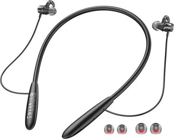 Kufje HOCO ES61, pa tela, Bluetooth, për sport, e zezë