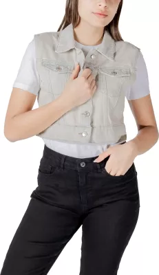 Jelek për femra Only Onlbeverly 15341352, denim i çelët [Madhësia: S]