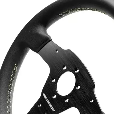 Timon garash Thrustmaster EVO Racing 32R, 32 cm, lëkurë, 25 butona, për PS5/PS4/Xbox/PC, i zi