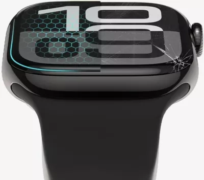 Mbrojtës xhami hibrid për smartwatch Tech-Protect Glass Flex+, 2 copë, për Xiaomi Redmi Watch 5, Zi