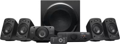 Altoparlantë, Logitech Z906 980-000468 set 5.1 me nënvufer dhe konzol kontrolli, e zezë