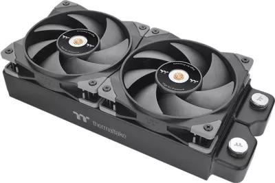 Ventilator kasë Thermaltake GT12 TT Premium Edition 120mm, 3 copë, e zezë