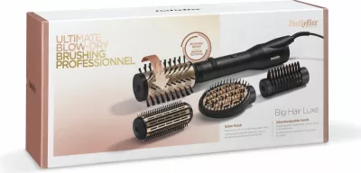 Furçë elektrike për flokë BaByliss AS970E me aksesorë, e zezë