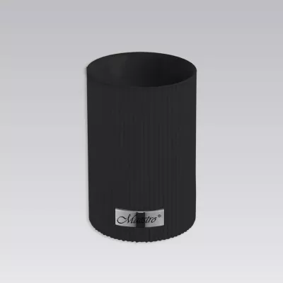 Set veglash kuzhine Maestro MR-1542-BLACK, 8 pjesë, Silikon, Zi