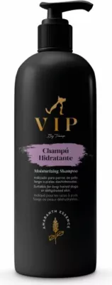 Shampo hidratues për qen Tramp VIP, me amarant, për qime të gjata, 250 ml, e zezë