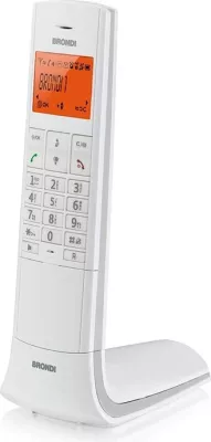 Telefon pa kabllo Brondi Lemure, Bardhë