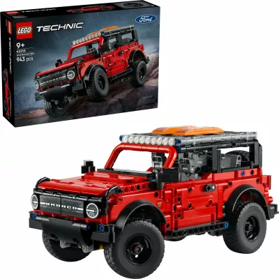 Set ndërtimi LEGO Technic Ford Bronco 42213, 943 pjesë, multikolor