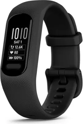 Smartwatch Garmin VIVOSMART 5, OLED, Touchscreen, GPS, Ngjyrë e zezë