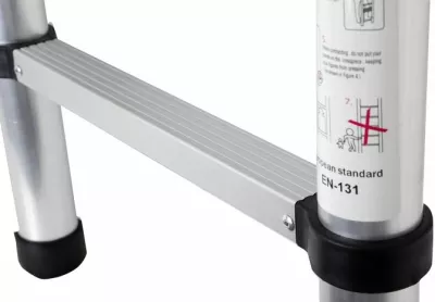 Shkallë teleskopike alumini Brunner Laddy Air 7225118N, 293 cm, 150 kg