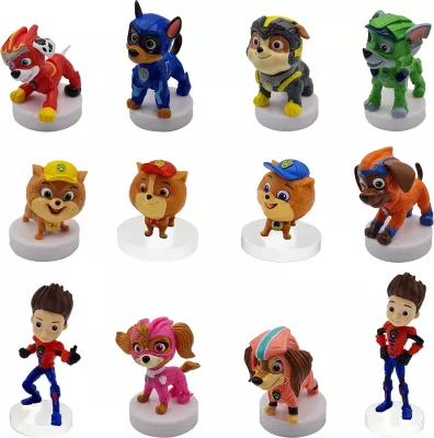 Figurinë me stampë P.M.I. Paw Patrol: The Mighty Movie S2 (1 copë, figurë e rastësishme)