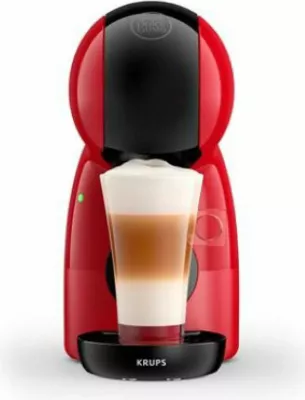 Aparat kafeje me kapsula Krups Piccolo XS KP1A3510, 0.8L, 1500W, 15 bar, për Dolce Gusto, e kuqe