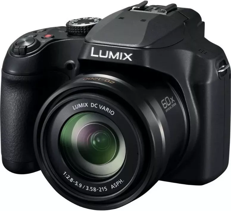 Kamerë Panasonic LUMIX DC-FZ82, 18 MP, 4K, WiFi, e zezë