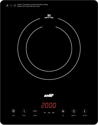 Sobe induksioni portative Elit IC-21 Slim 2000W, e zezë