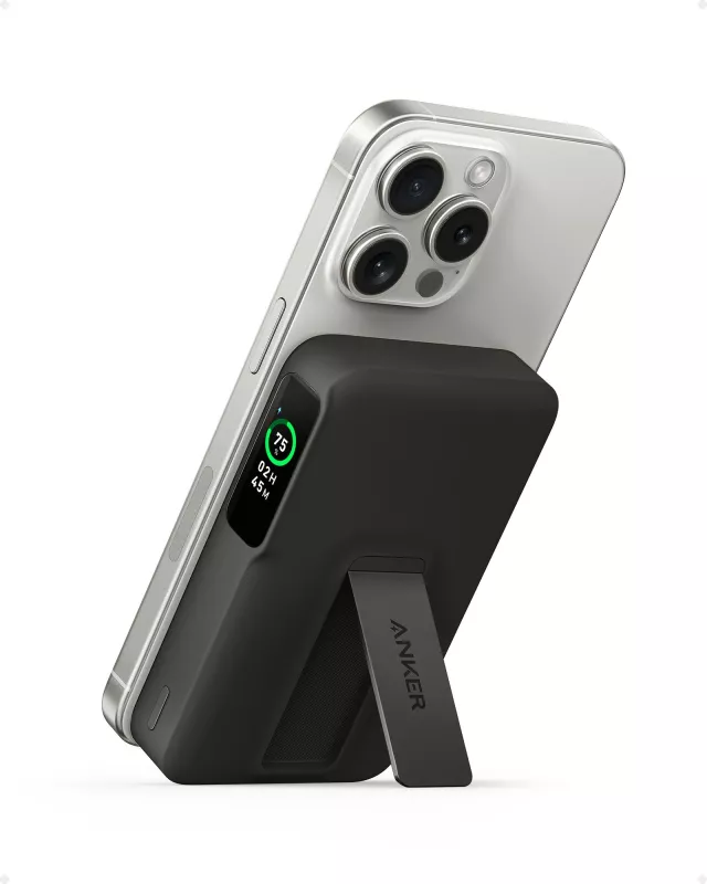 Powerbank Anker 633 MagGo, 10.000 mAh, 15W, e zezë
