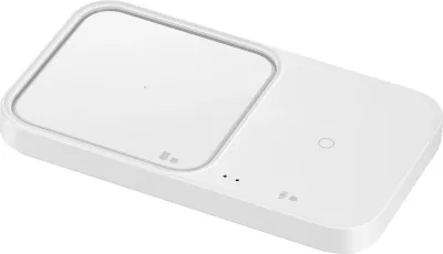 Kufje Samsung EP-P5400, telefon inteligjent, orë inteligjente e bardhë USB me karikim me valë në ambiente të brendshme