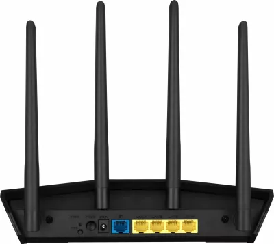 Router ASUS RT-AX57, Wi-Fi 6 (802.11ax), Dual-band (2.4 GHz / 5 GHz), Ethernet LAN, i zi