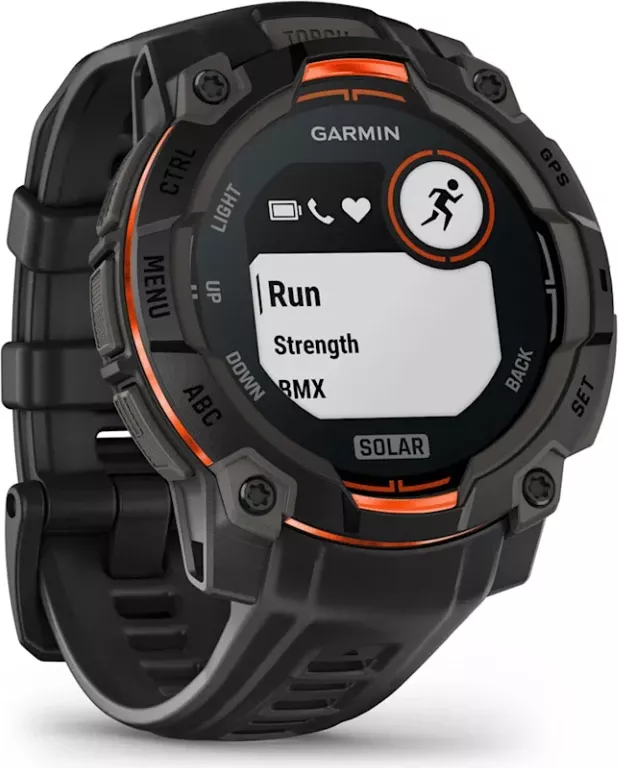 Smartwatch Garmin Instinct® 3 Solar, Black, 45 mm thumbnail 3