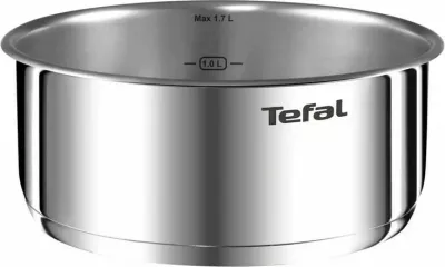 Set tenxheresh Tefal Ingenio L8964S55, 4 copë, çelik inoks, dorezë e zezë
