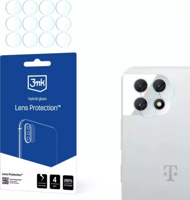 Mbrojtës xhami për kamerë 3mk Protection për T-Mobile REVVL 7 5G, set 4 copë