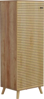 Dollap këpucësh ALVARO FH8954.16 melaminë, ngjyrë druri natyral, 50Χ38Χ135Hcm