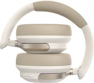 Kufje Bluetooth Moye Timbre 2 ANC, ANC hibride 35 dB, 55h, BT 5.4, Beige